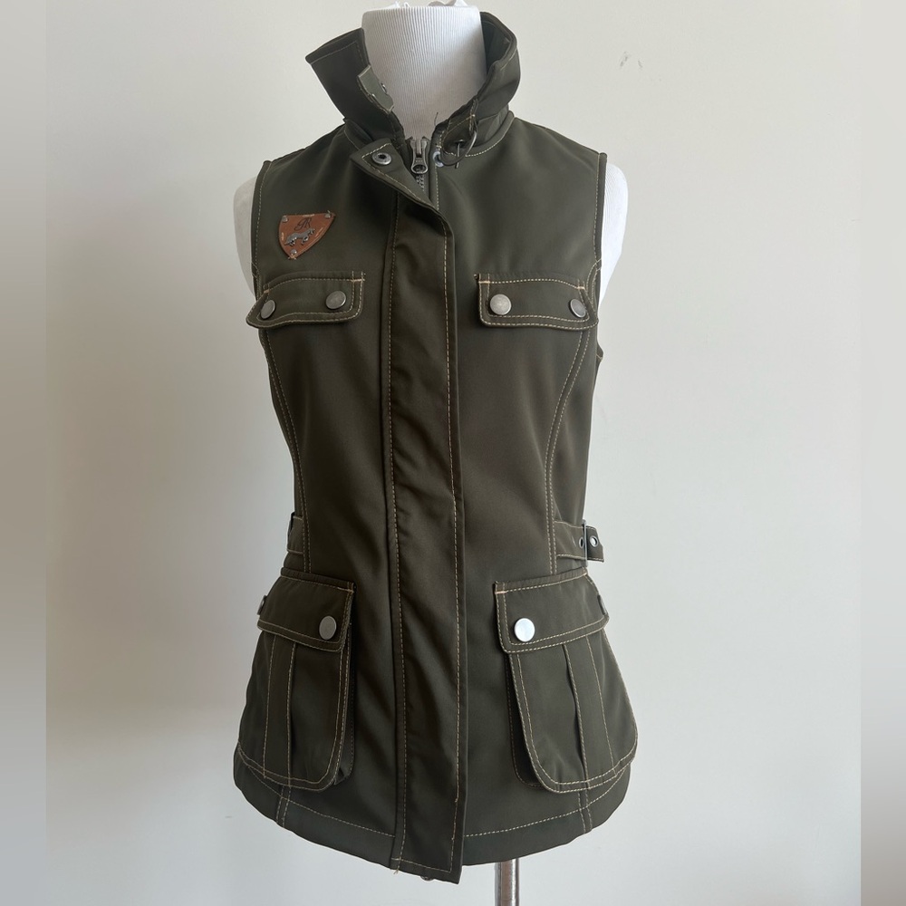 Goode Rider Faux fur equestrian vest in a XS - Picture 2 of 7